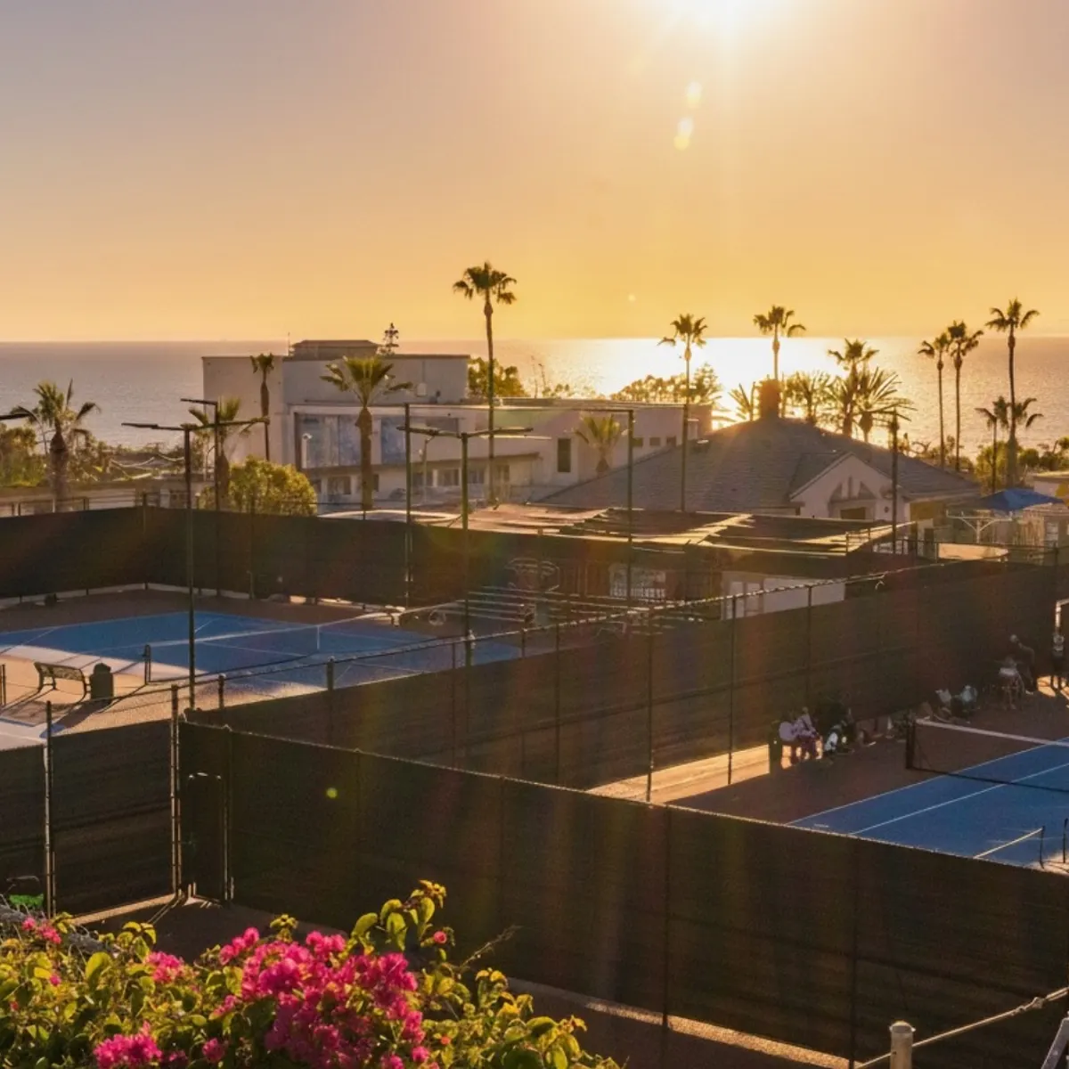 Laguna Beach High School courts — LBTA training location